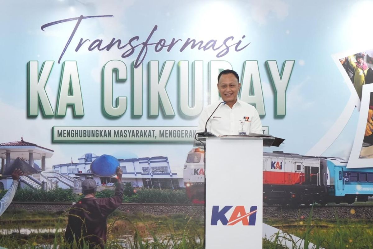 KAI Luncurkan Rel Ekonomi Rakyat Melalui KA Cikuray di Garut
