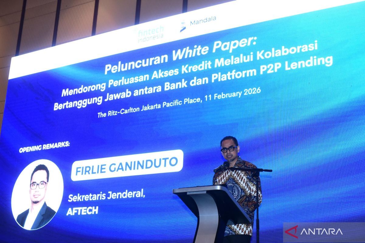 AFTECH catat sekitar 40 persen nasabah aktif pindar adalah pelaku UMKM