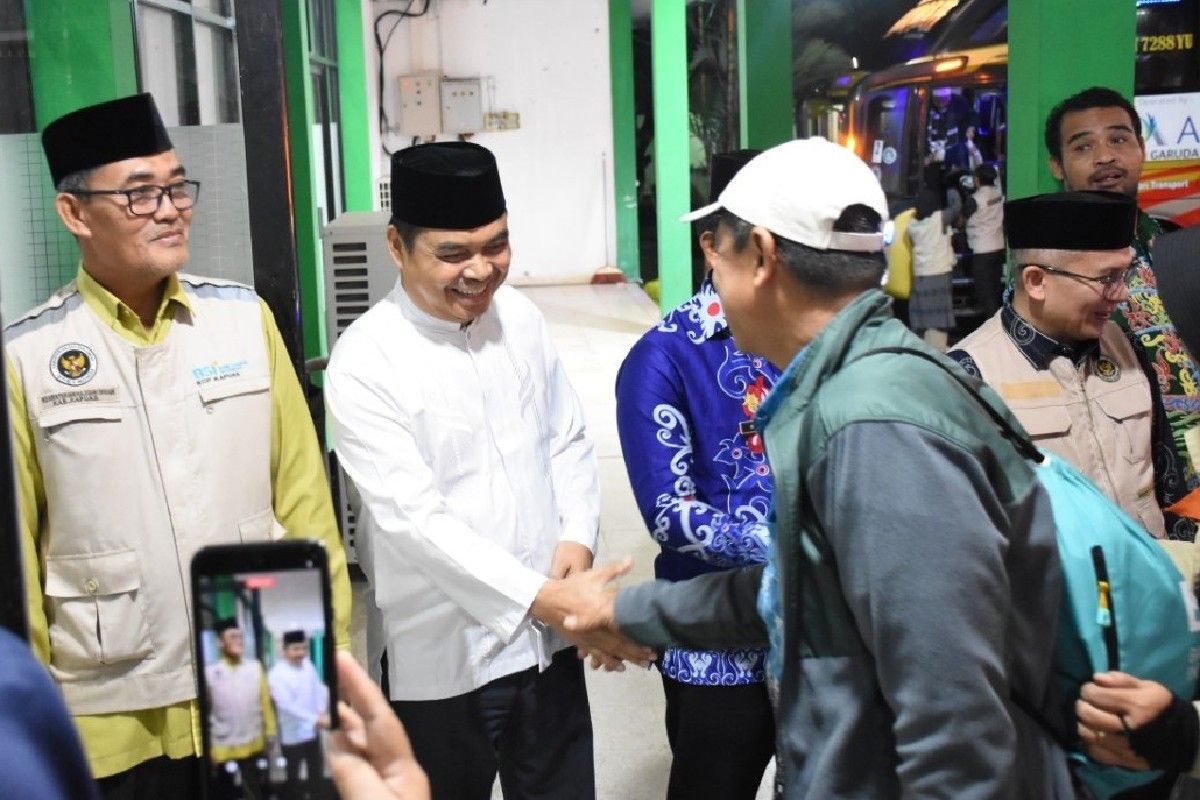 Pemkab Kapuas sambut kepulangan 53 jamaah haji
