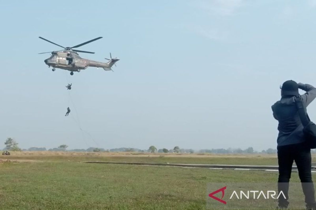 TNI AU uji respons bencana melalui latihan Reksa Siaga di Majalengka