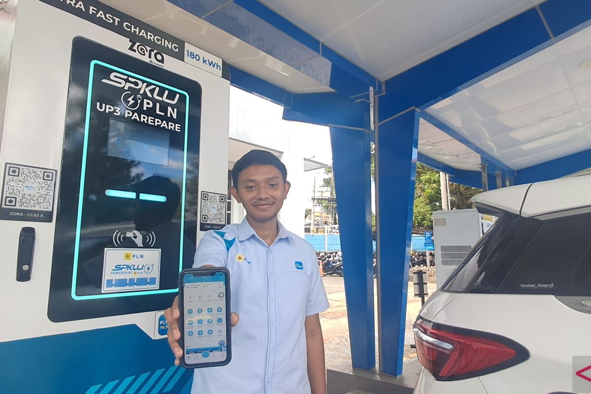 PLN UP3 Parepare targetkan miliki 10 unit SPKLU di 2026