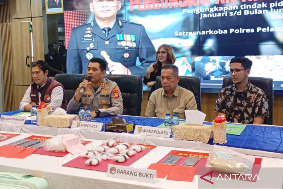Polres Priok sita narkoba senilai Rp37 miliar periode Januari-Juni