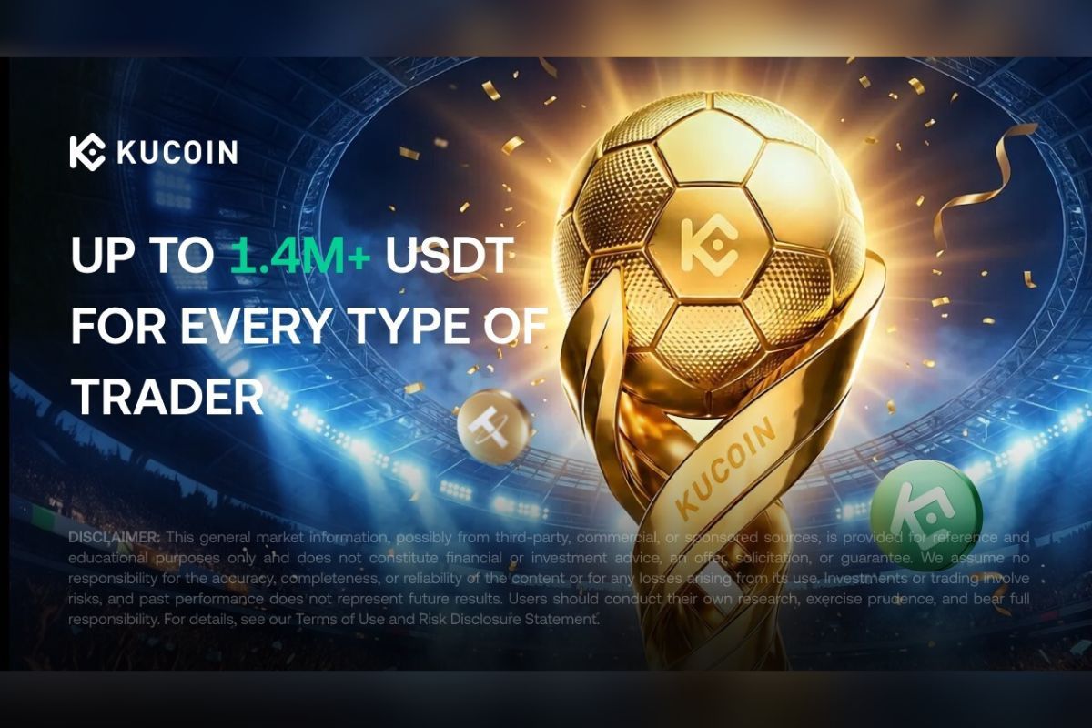 KuCoin Luncurkan Crypto Cup dengan Total Hadiah hingga 1,4 Juta USDT di Tengah Musim Sepak Bola Global