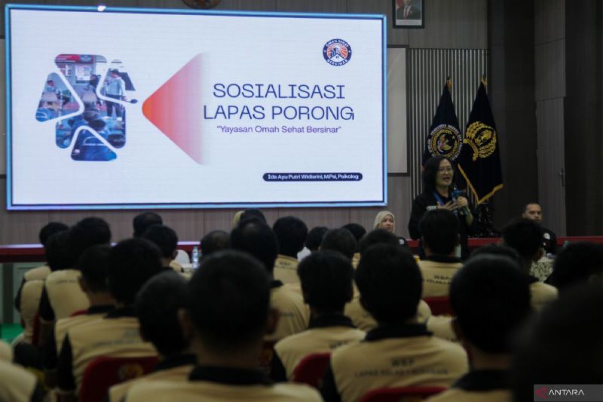Sosialisasi penanggulangan narkoba di Lapas Kelas I Surabaya