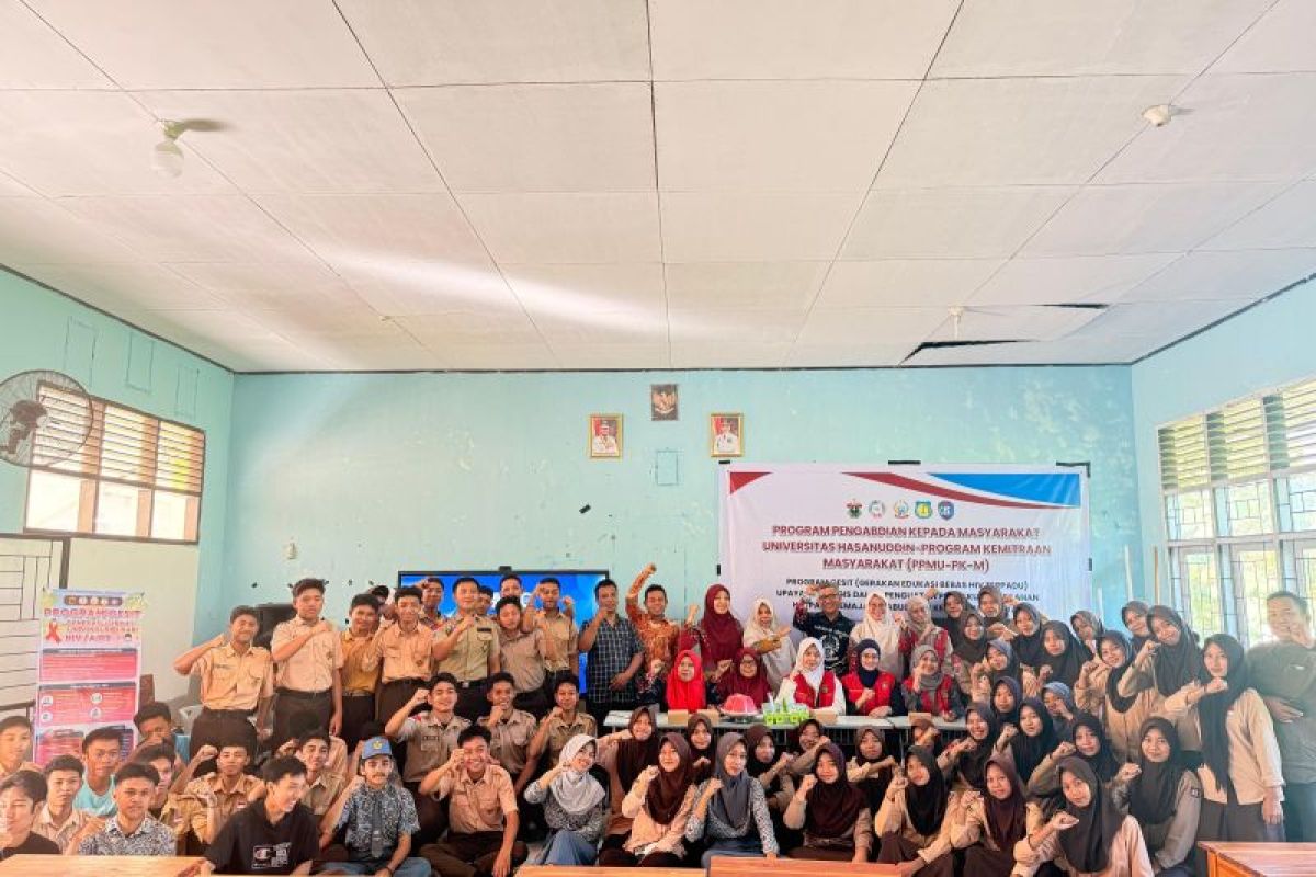FKep Unhas edukasi remaja cegah HIV di Kepulauan Selayar