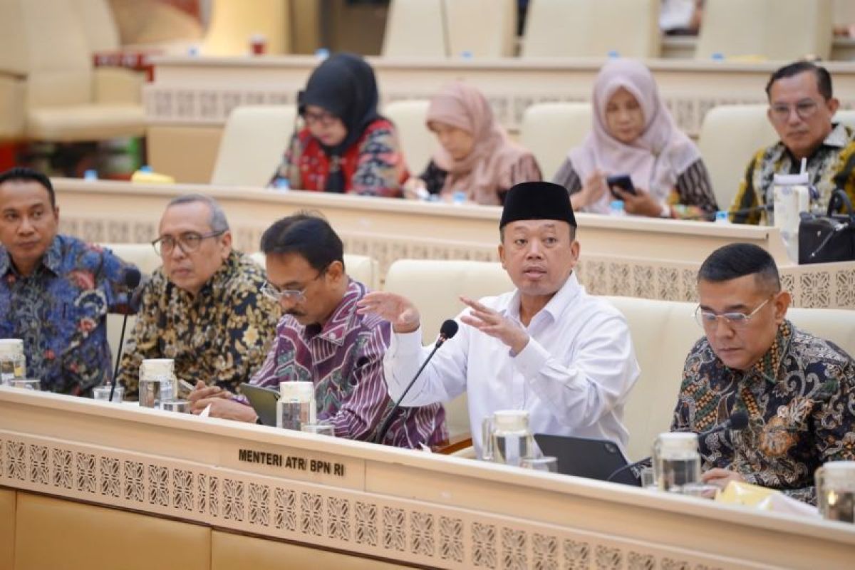 Bahas Renja Anggaran 2027 dengan Komisi II DPR RI, Menteri Nusron usulkan pagu anggaran Rp10 triliun