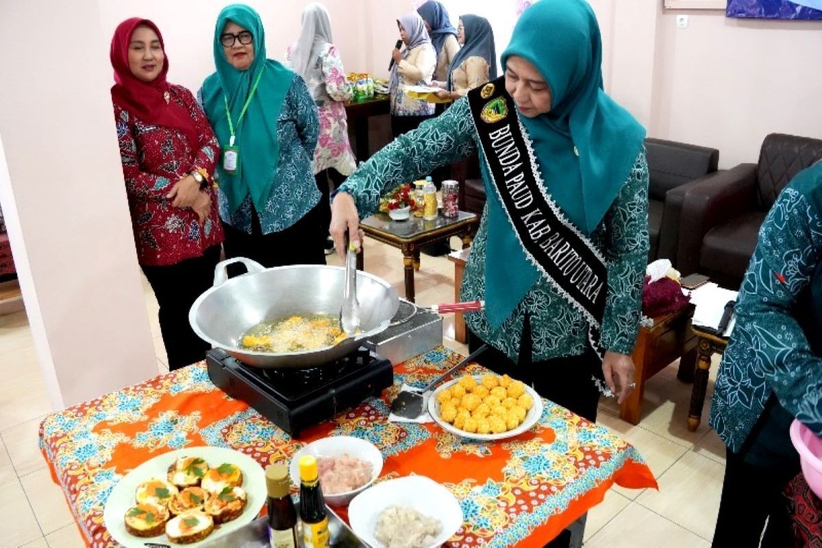 PKK Barut ajak guru dan orang tua kreatif sajikan menu bergizi untuk anak usia dini
