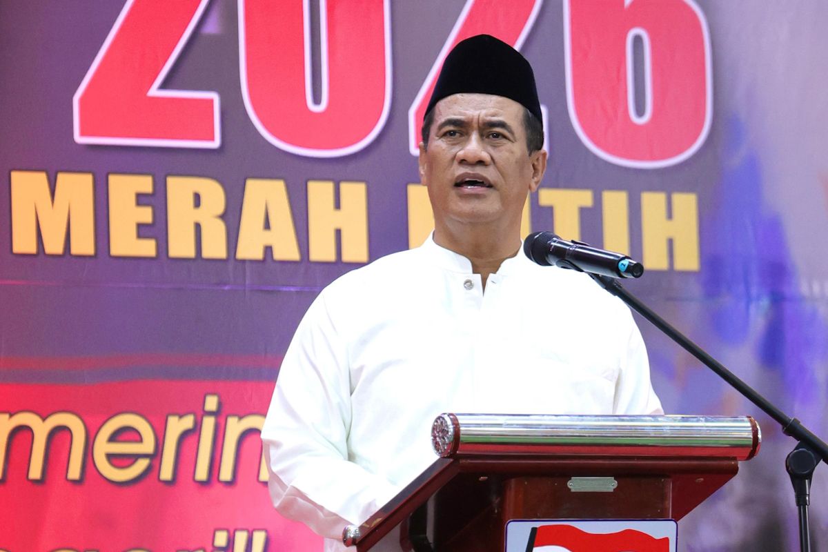 Mentan tegaskan produksi pertanian diperkuat agar RI lepas dari impor