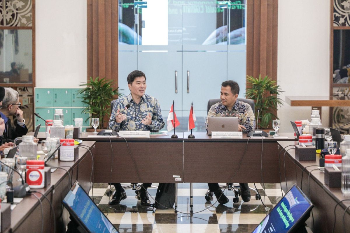 Indonesia-Singapura perkuat kerja sama di bidang ekonomi sirkular