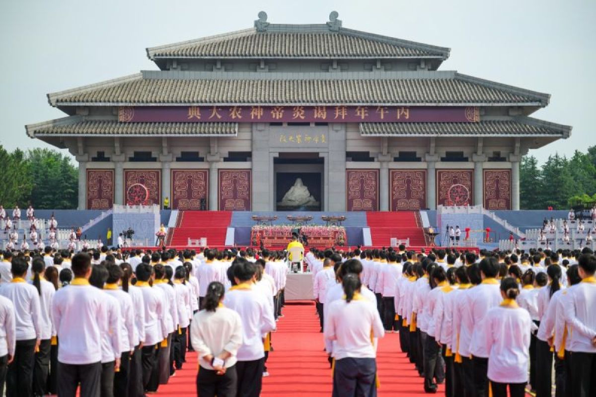 Kota Suizhou, Kampung Halaman Kaisar Yan (Leluhur Bangsa China), Gelar Upacara Sembahyang