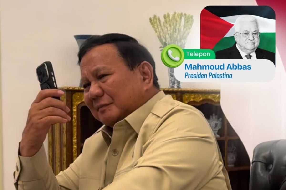 Prabowo Tegaskan Kembali Dukungan Indonesia untuk Palestina dalam Pembicaraan dengan Abbas