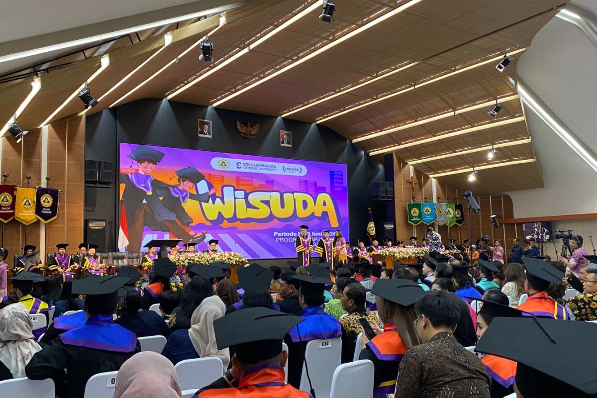 Unika Soegijapranata: 76 persen mahasiswa lulus tepat waktu