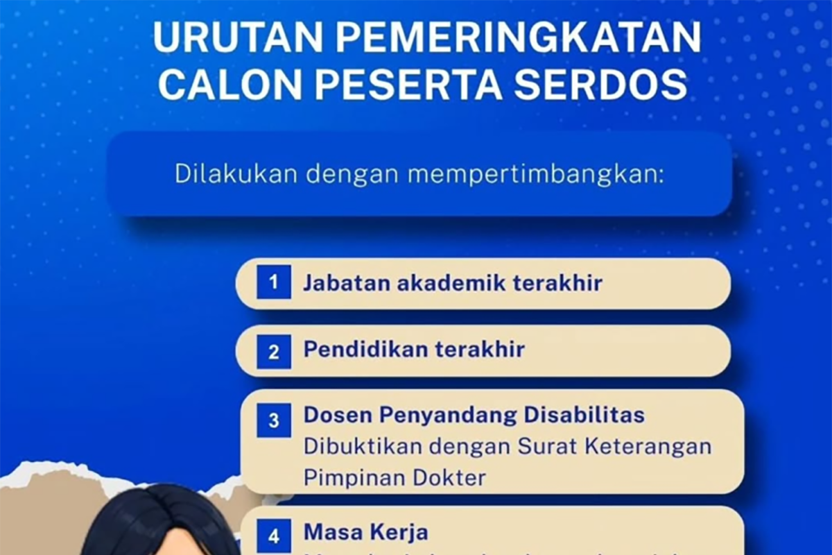 Kemdiktisaintek tetapkan PDD-UKTPT jadi komponen terbesar penilaian Serdos 2026