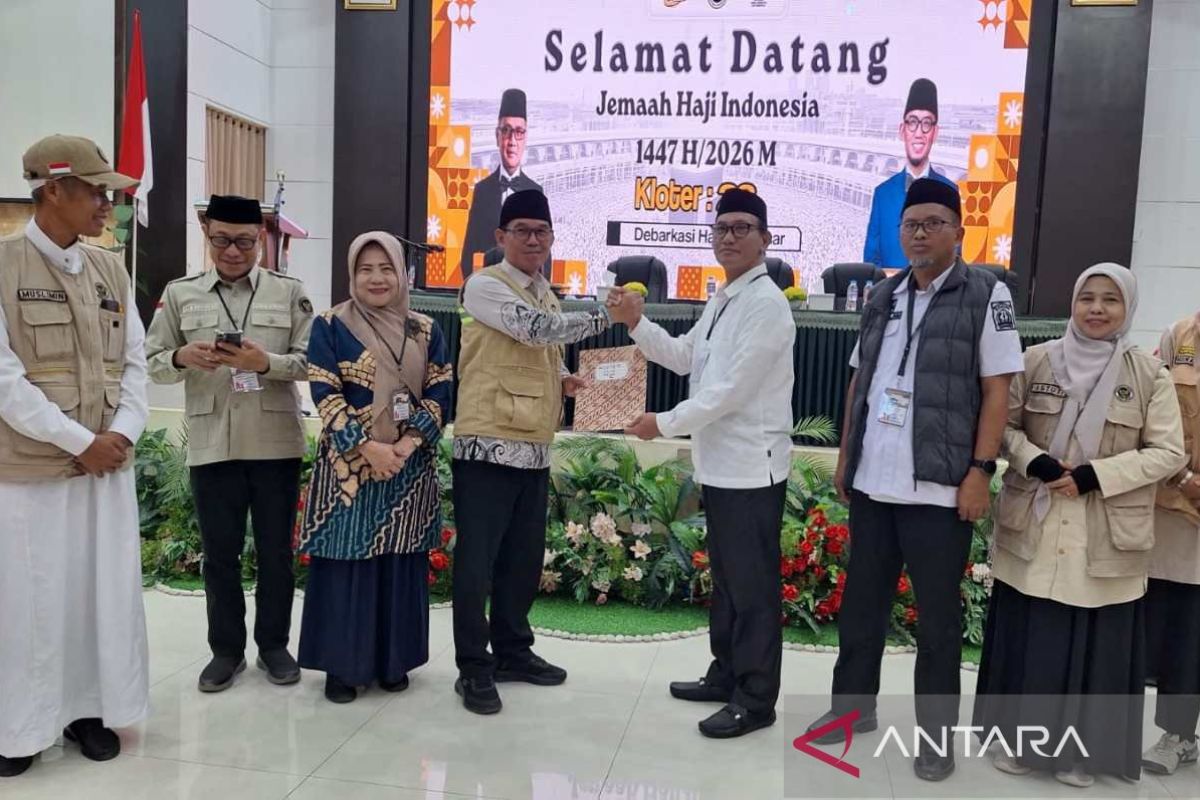PPIH Debarkasi Makassar terima kepulangan jamaah haji kloter 22