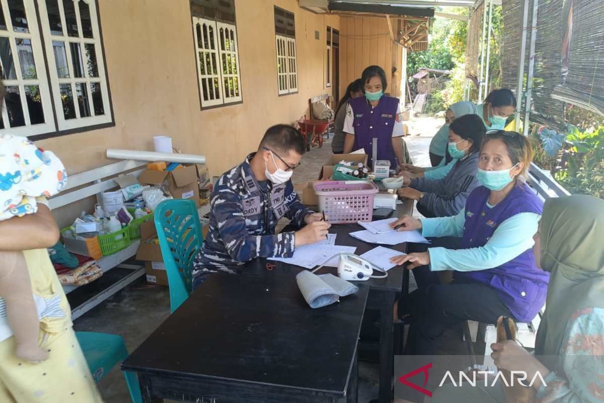 Lanal Palu terjunkan Satgas dan bangun posko di Sigi pascagempa