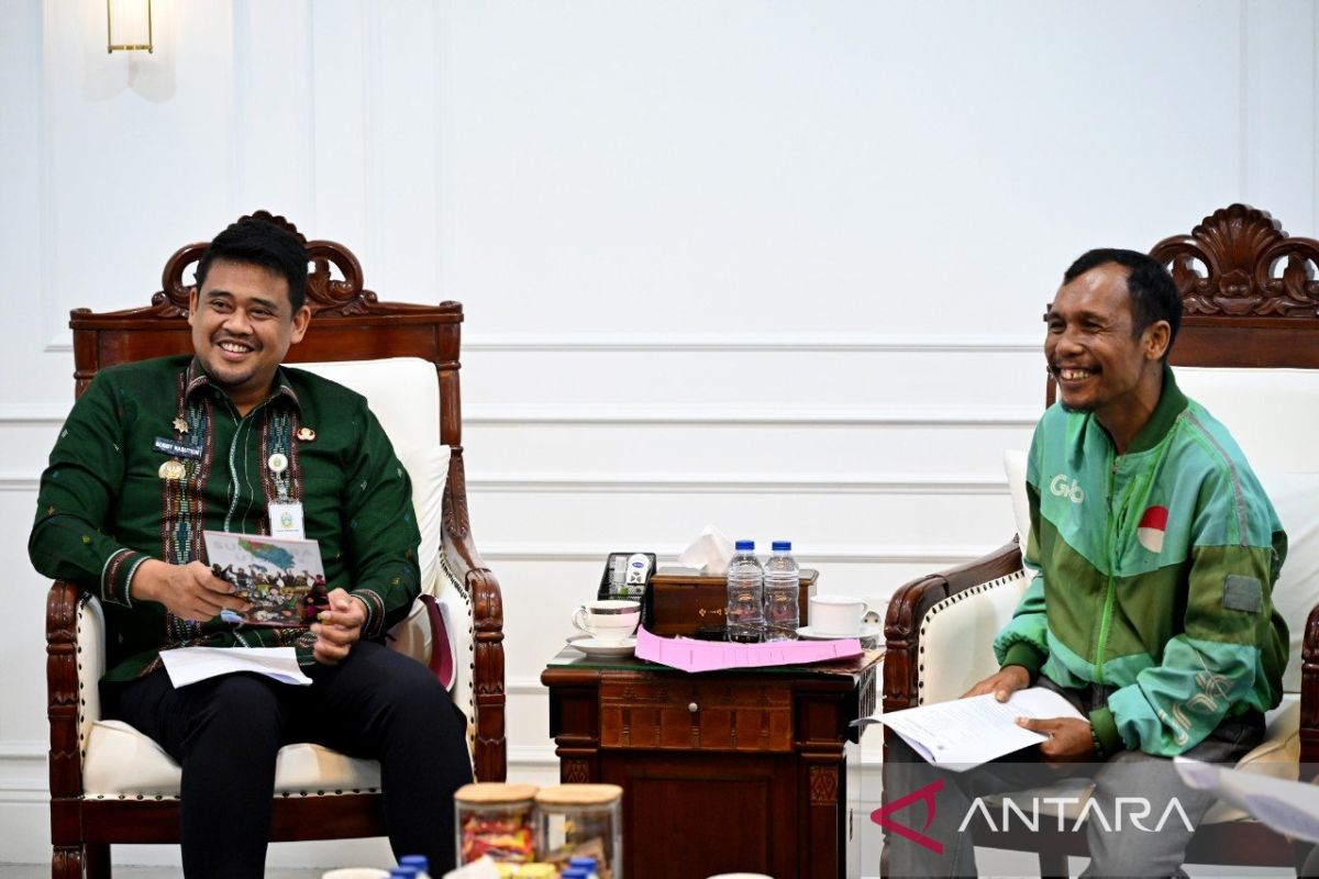 Gubernur Bobby siap jembatani aspirasi ojol ke anggota DPR asal Sumut