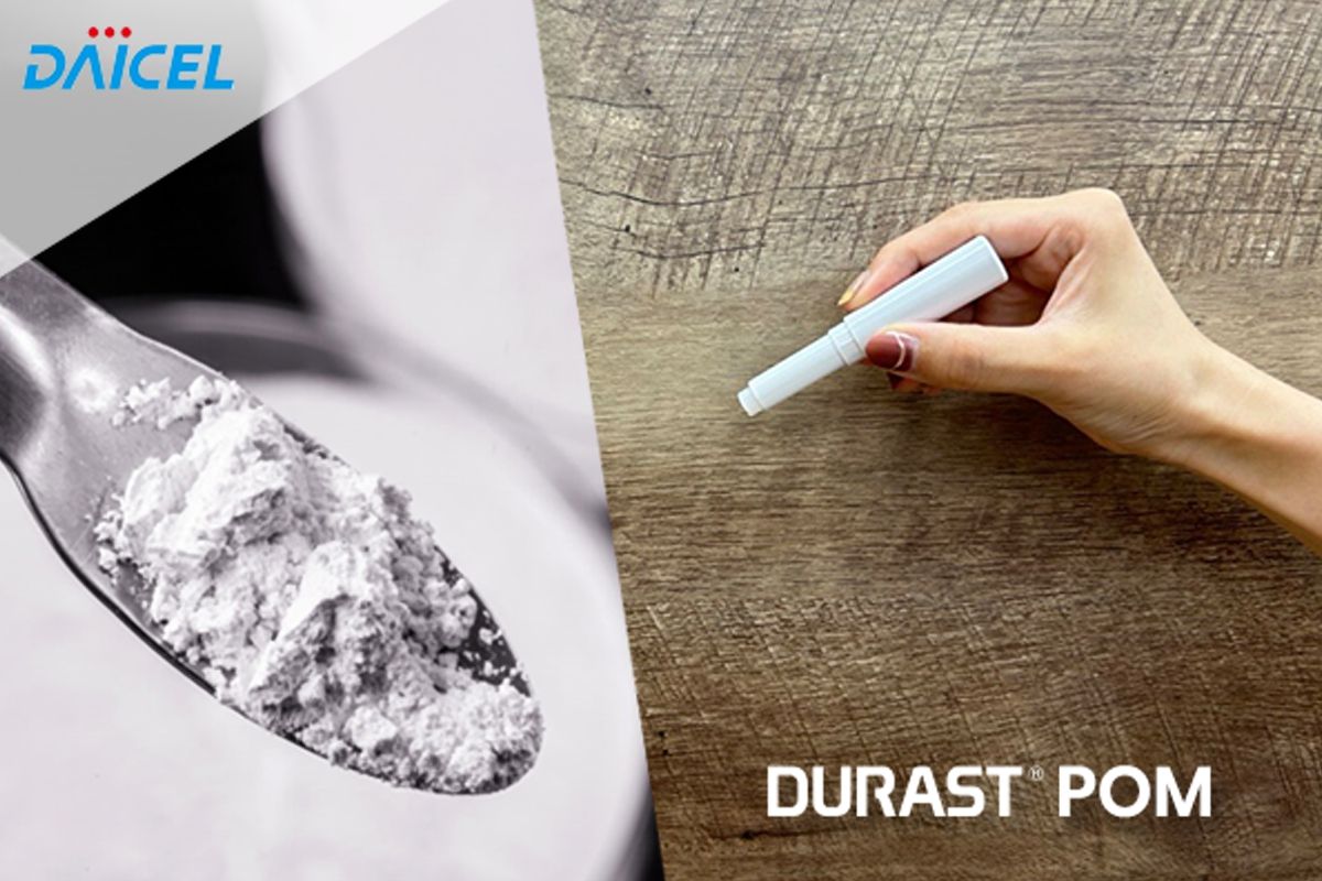 Serbuk Halus DURAST(R) POM Daicel Diadopsi untuk Pelumas Inovatif Berbentuk Batang