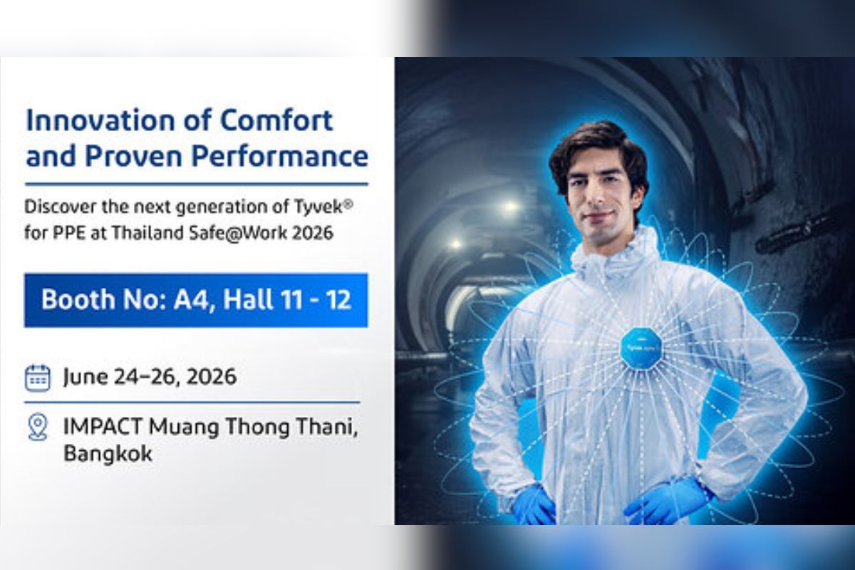 DuPont Siap Perkenalkan Inovasi Terbaru Tyvek® di Safe@Work 2026 Thailand