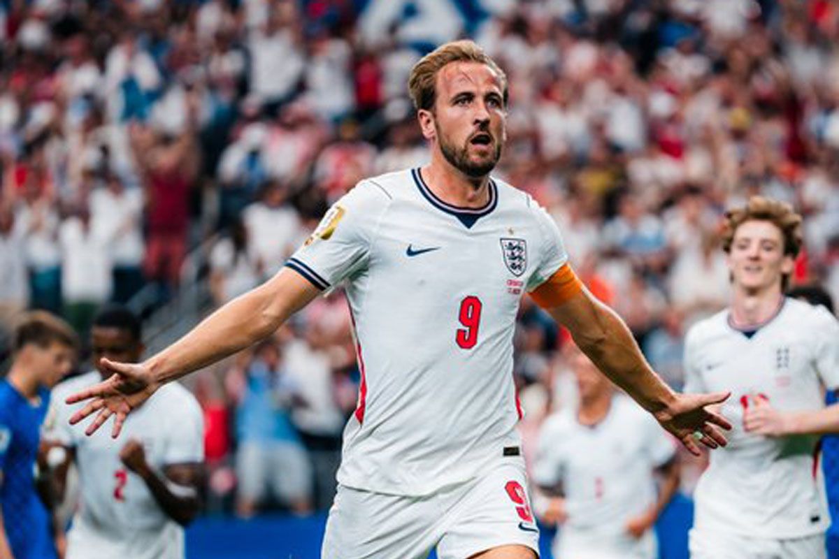 Harry Kane puji intensitas pemain Inggris saat tundukkan Kroasia 4-2