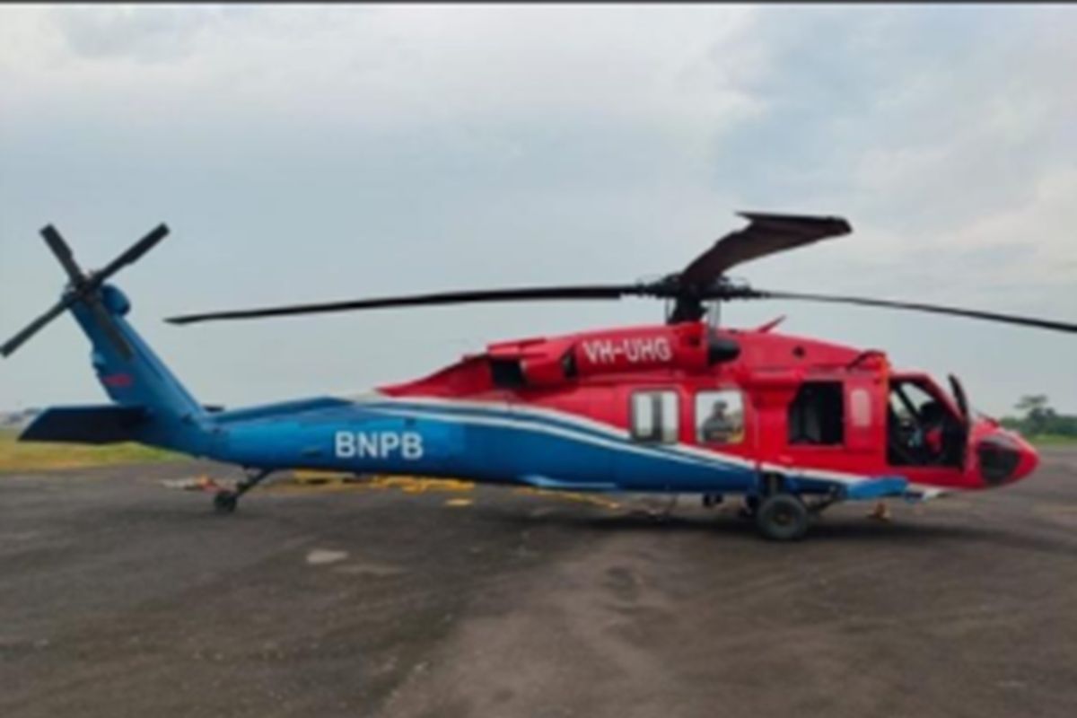 BPBD Sumsel usulkan tambahan empat helikopter water bombing