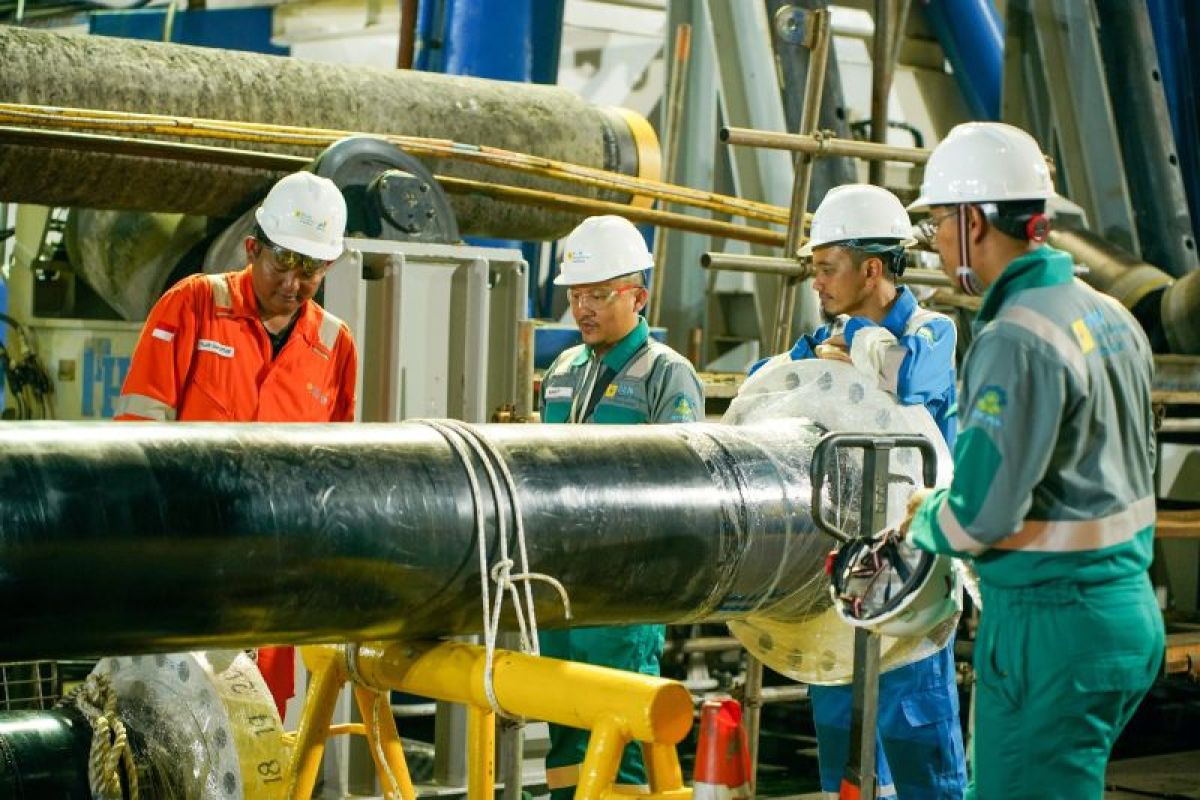 PLN EPI selesaikan penyambungan pipa gas ruas WNTS-Pemping