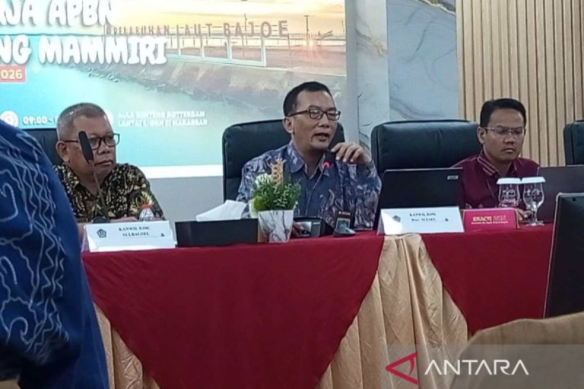Belanja APBN di Sulsel per Mei 2026 mencapai Rp8,66 triliun
