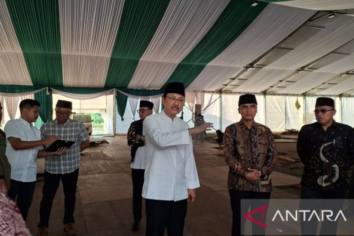 Gus Ipul tinjau lokasi penutupan Konbes NU 2026 di Bangkalan