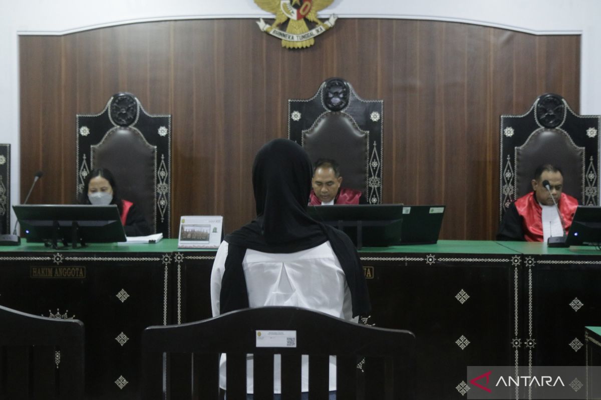 Hakim nyatakan Brigadir Rizka aniaya suami hingga tewas karena utang