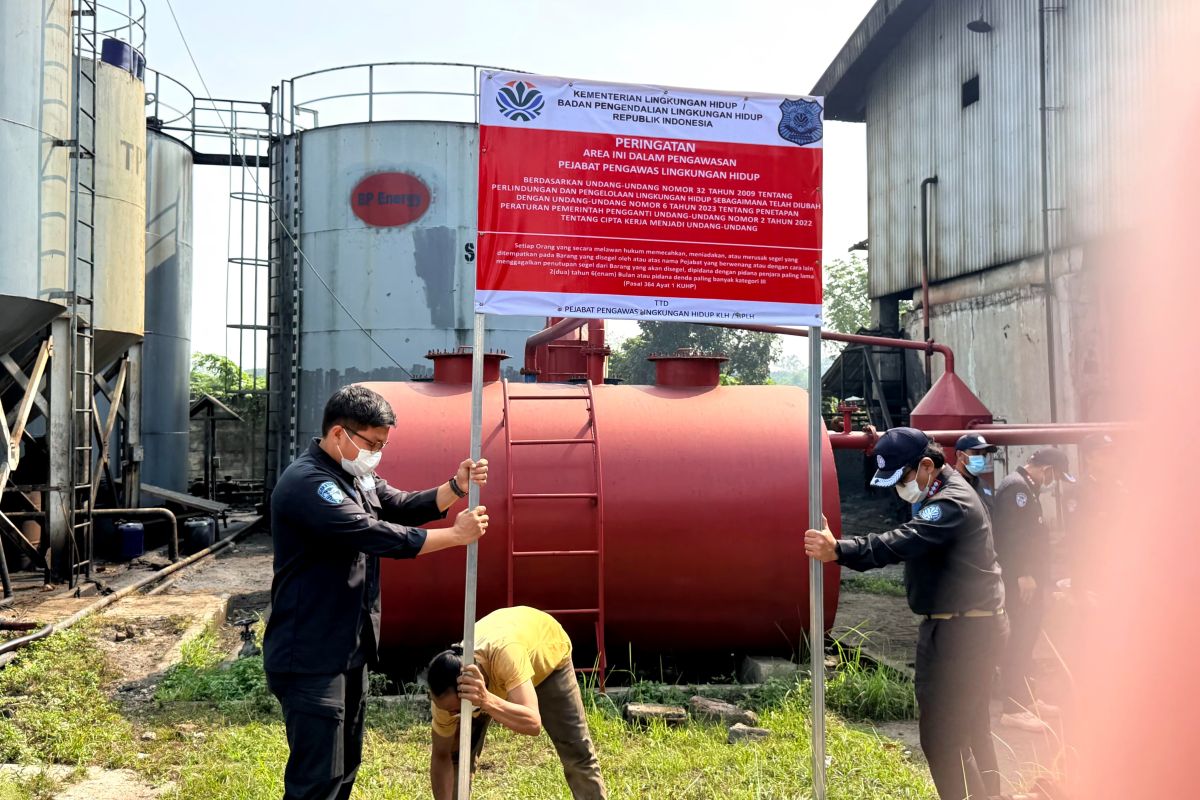 Tindak lanjut keluhan masyarakat, Deputi Gakkum LH: Kami segel PT BPE