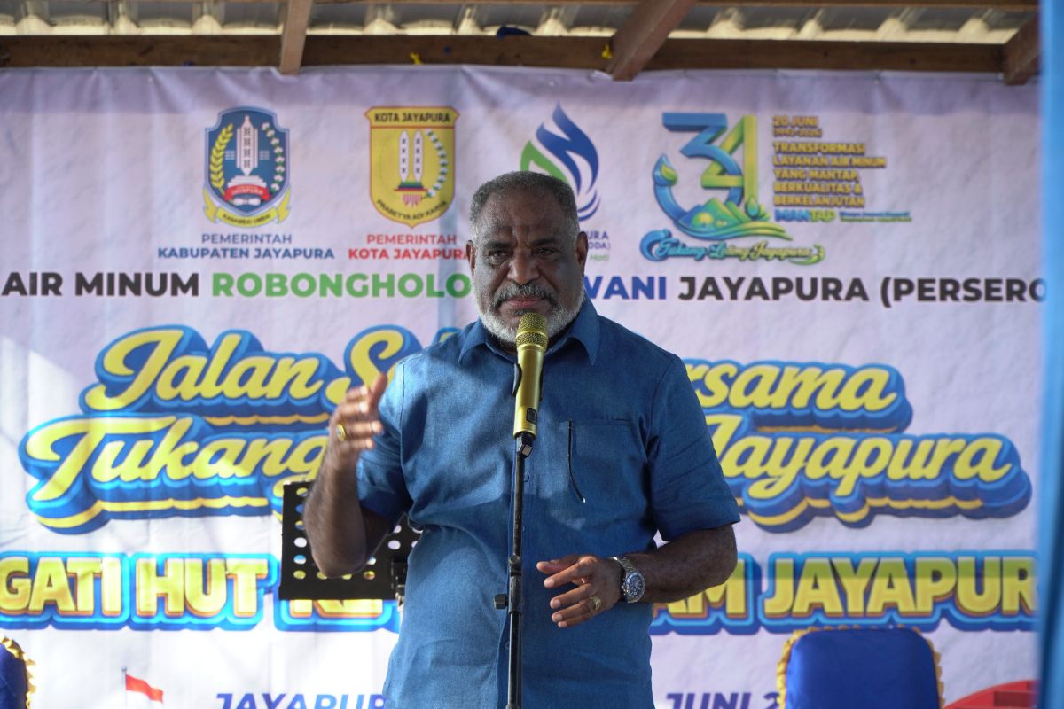 Wali Kota Jayapura apresiasi PT Air Minum dalam pemberian layanan air bersih