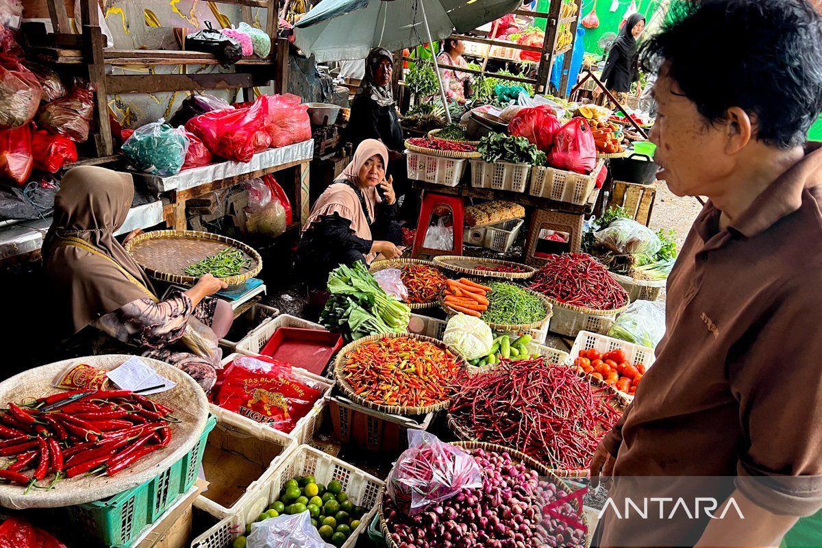 PIHPS: Harga cabai rawit Rp76.300/kg dan telur ayam Rp29.950/kg