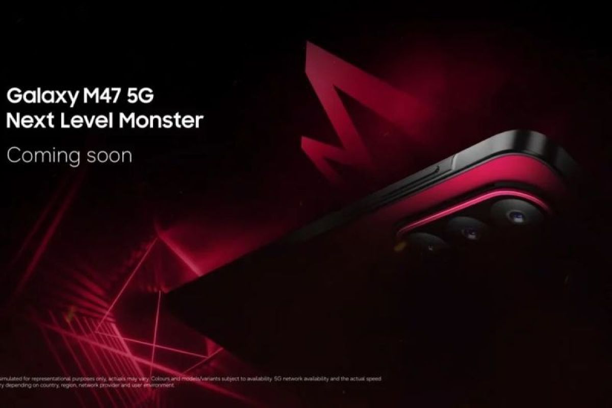 Samsung beri bocoran tampilan Galaxy M47 5G, usung warna merah marun