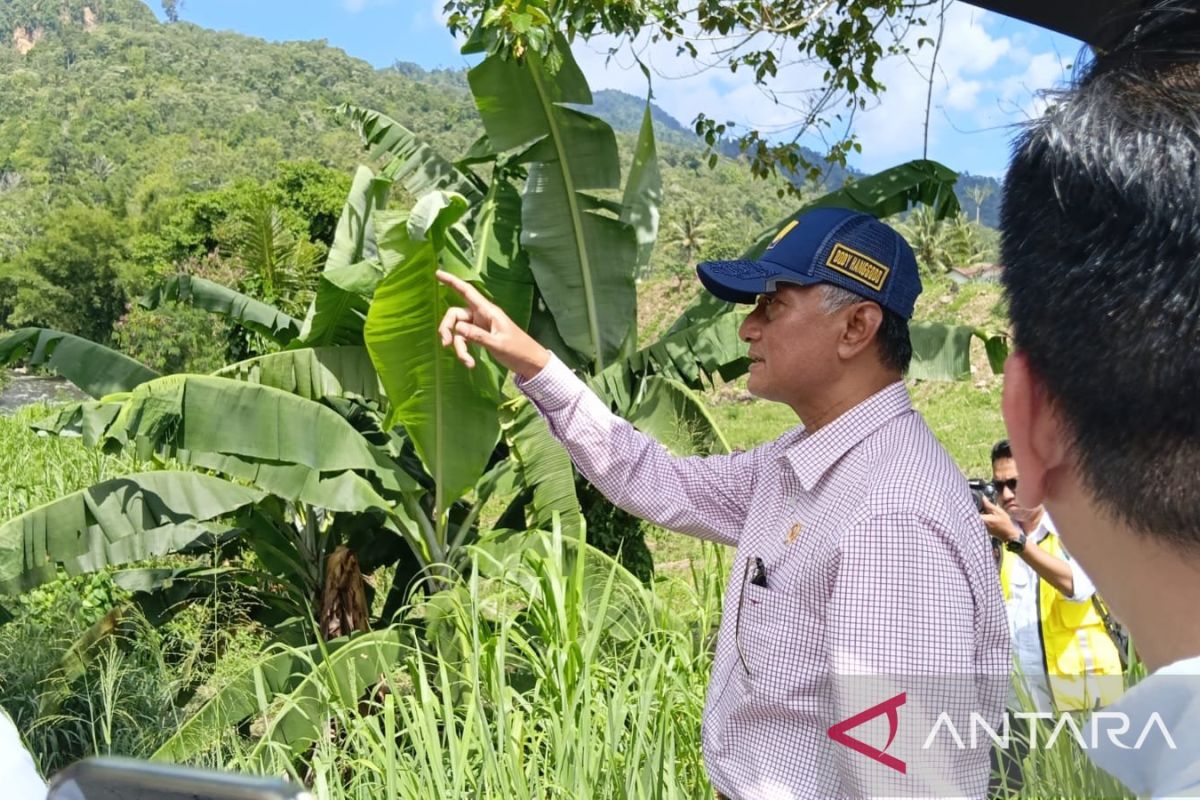 Kemen PU segera buat saluran air di hulu Sungai Nokilalaki Sigi