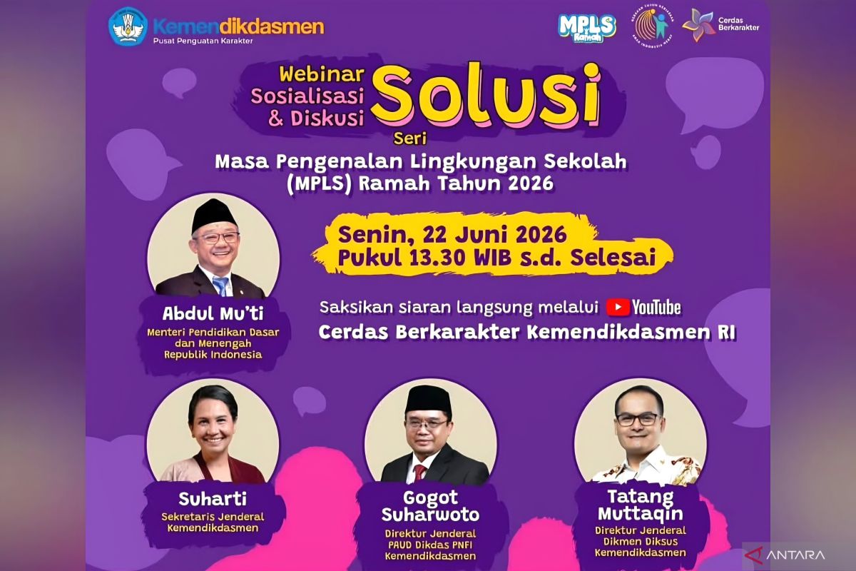 Kemendikdasmen terbitkan panduan MPLS Ramah 2026