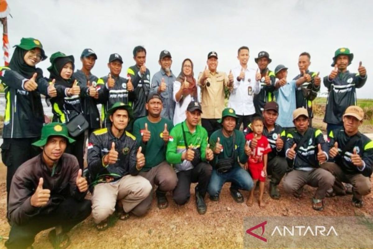 Brigade Pangan lakukan percepatan tanam padi 500 hektare di Batola