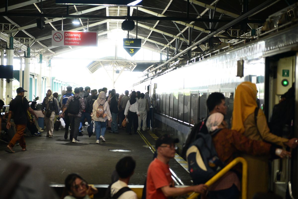 KAI Daop 6 Yogyakarta mencatat lonjakan penumpang hingga 22 persen