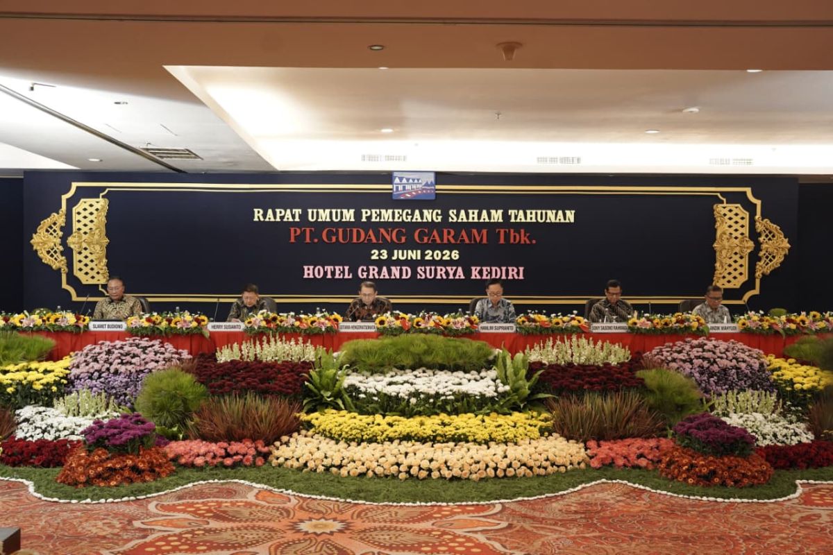 Gudang Garam bagikan dividen Rp800 per lembar saham