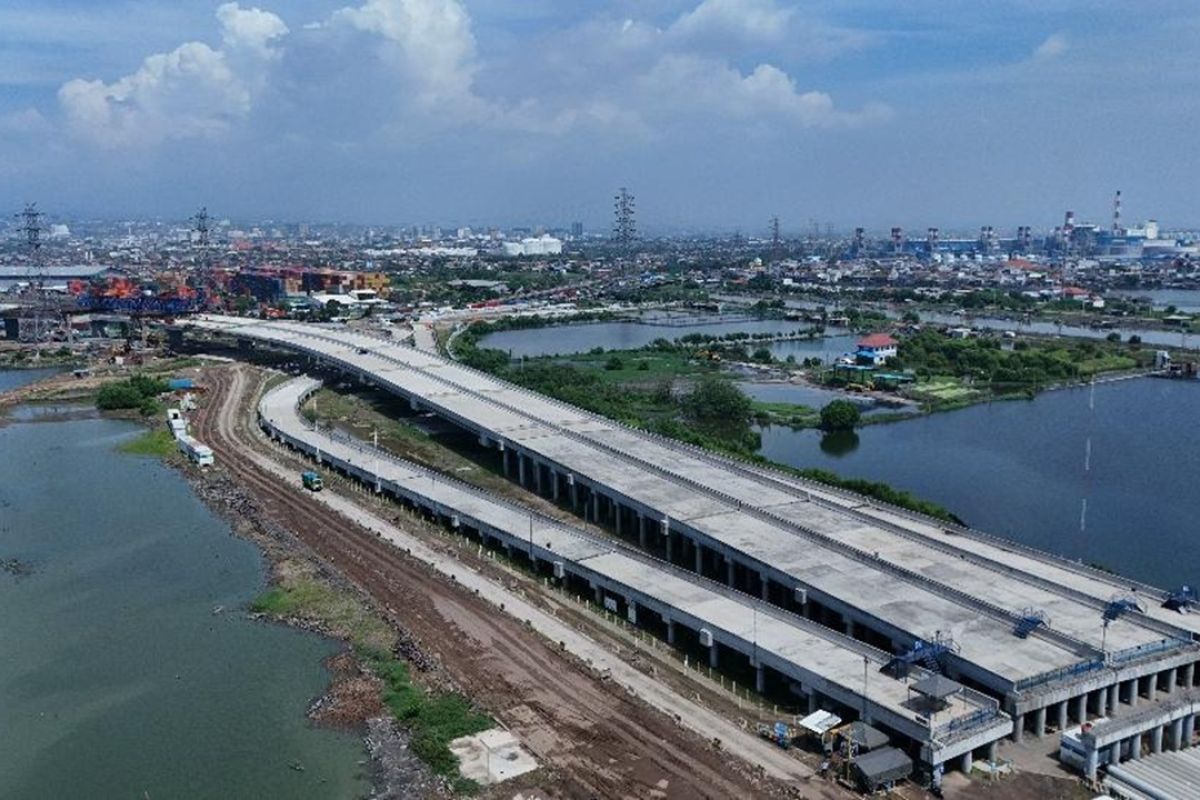 WIKA Percepat Pembangunan Tol Semarang–Demak Seksi 1B, Dukung Konektivitas Pantura dan Mitigasi Rob Pesisir Semarang
