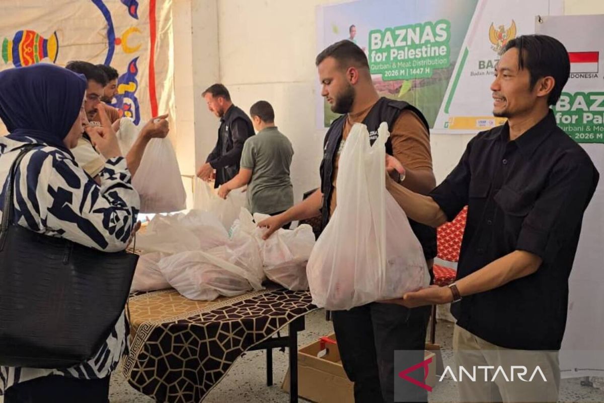 Baznas kirim sedekah kurban Indonesia untuk 6.700 pengungsi Palestina
