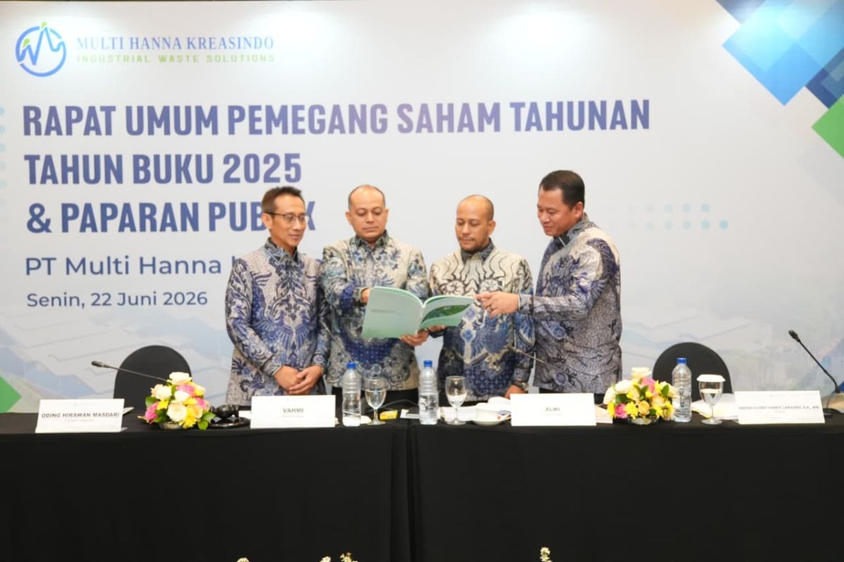 Multi Hanna Kreasindo bagikan dividen tunai Rp9,9 miliar 
