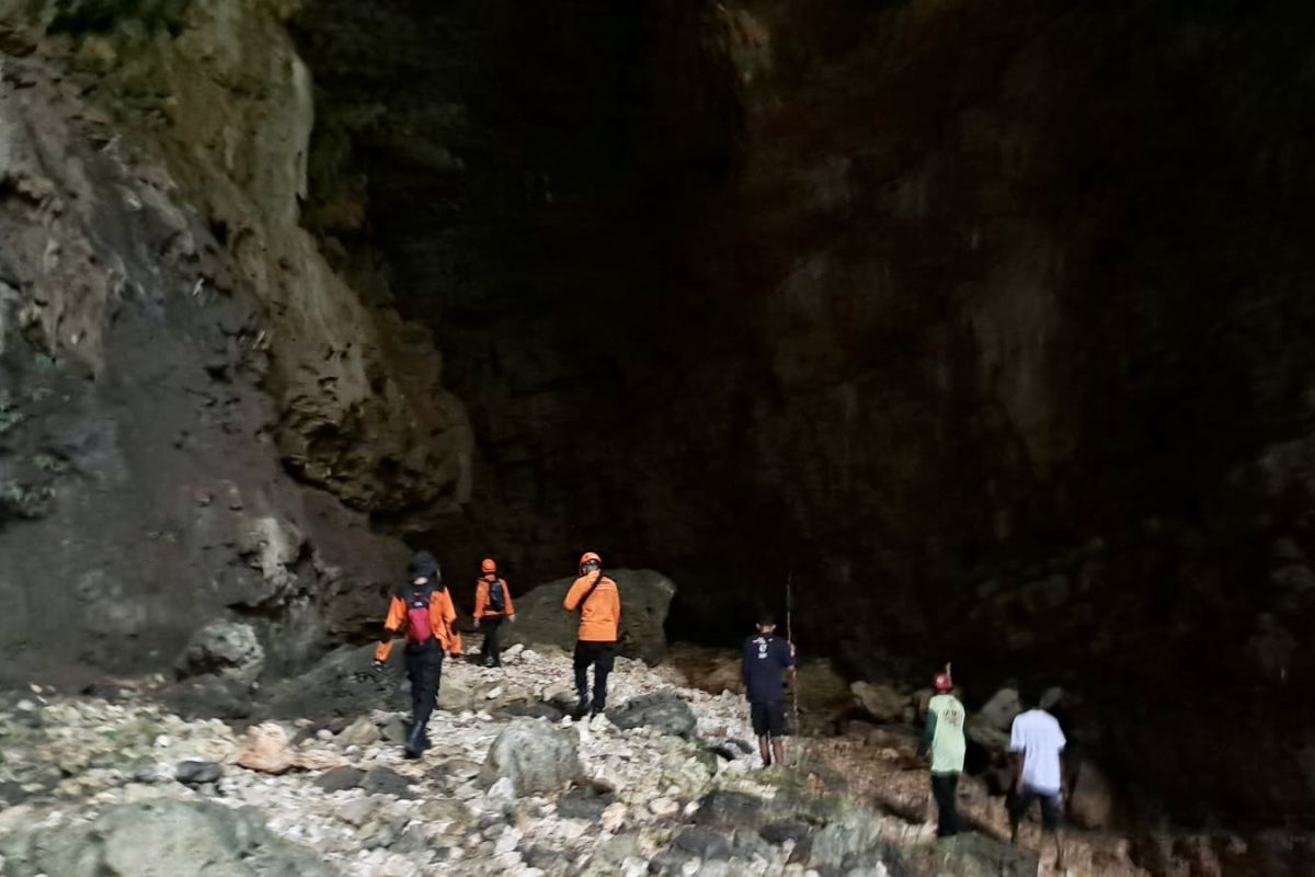 Tim SAR gabungan mencari lansia hilang di Hutan Selorejo Gunungkidul