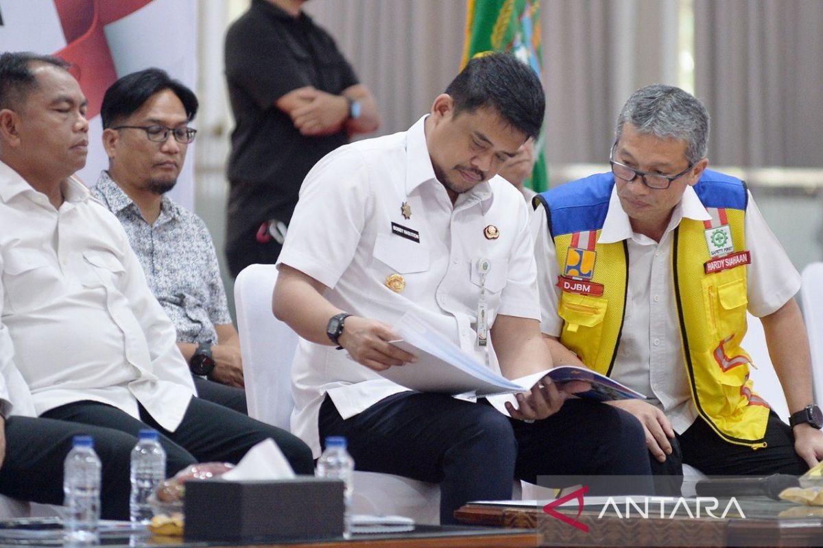 Empat ruas jalan di Sumut turut diresmikan Presiden