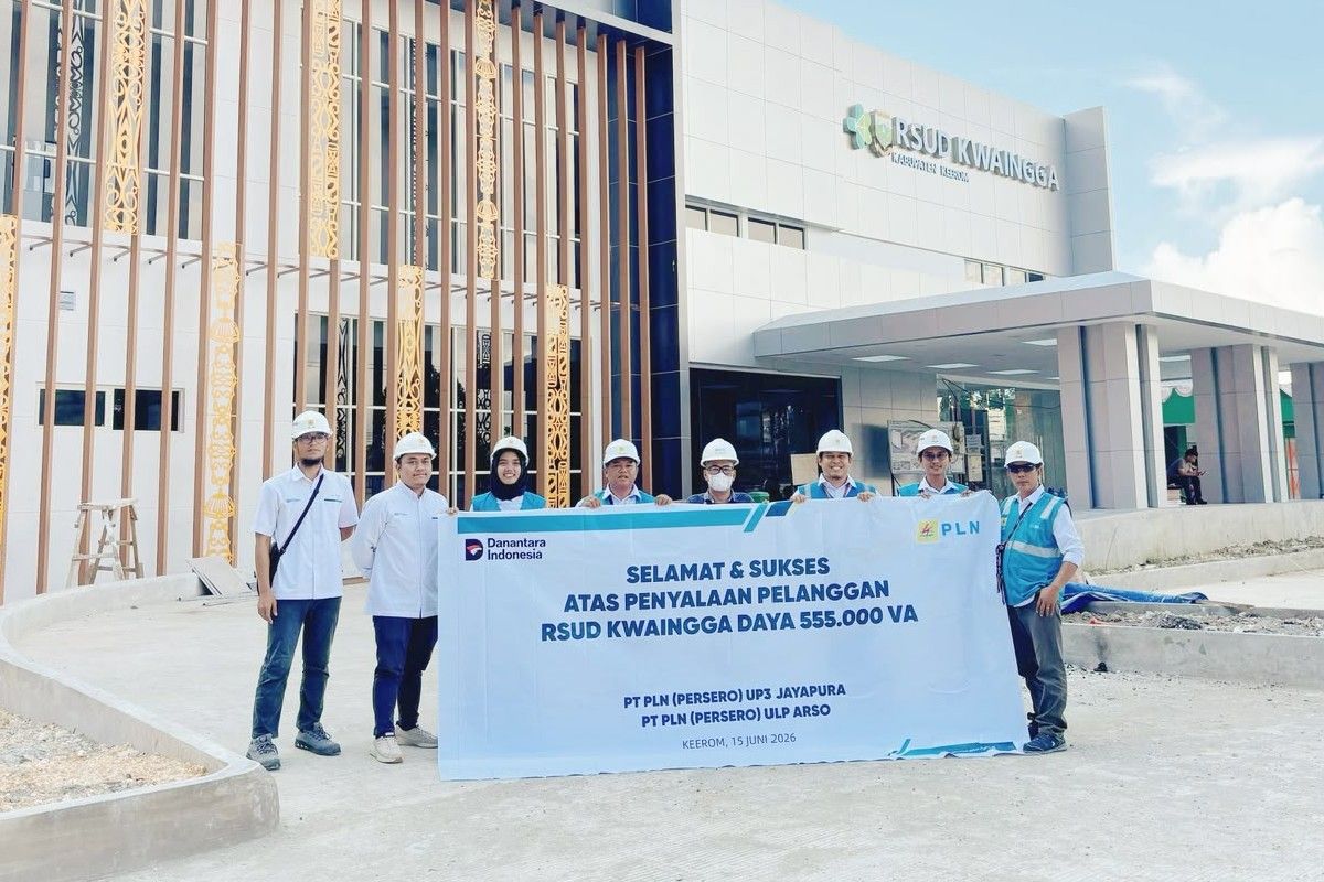 PLN Papua : tambah daya 555 kVA dukung layanan RSUD Kwaingga