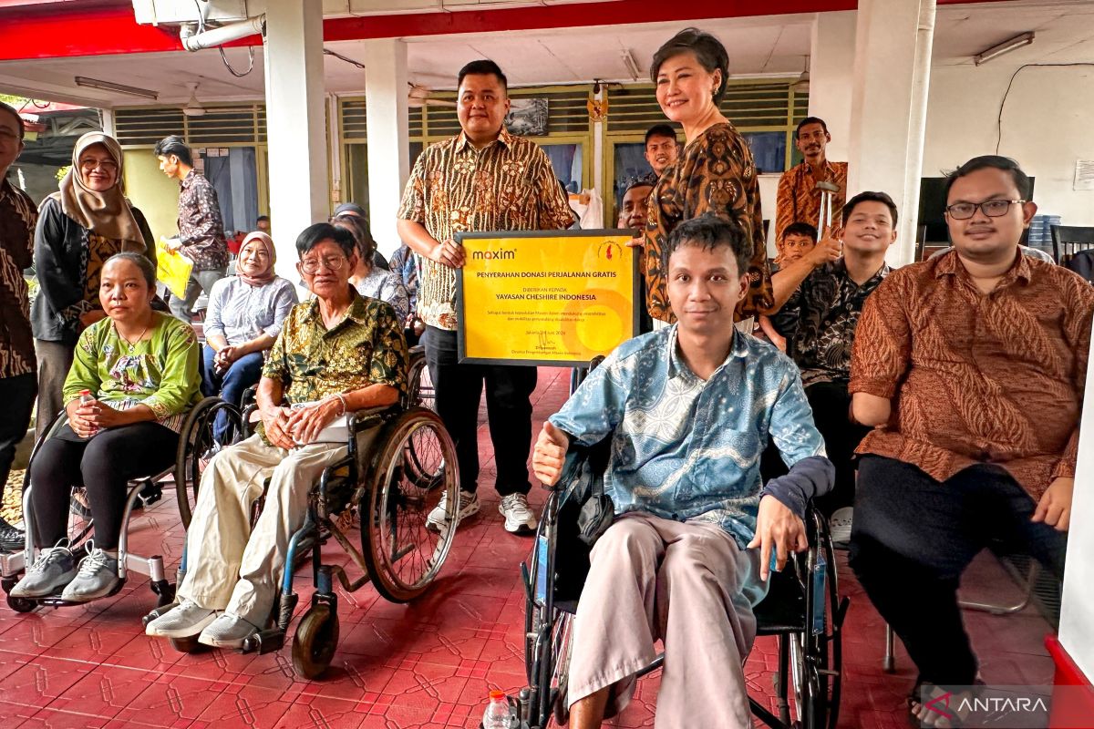 Maxim gaet Yayasan Cheshire untuk layanan lebih inklusif disabilitas