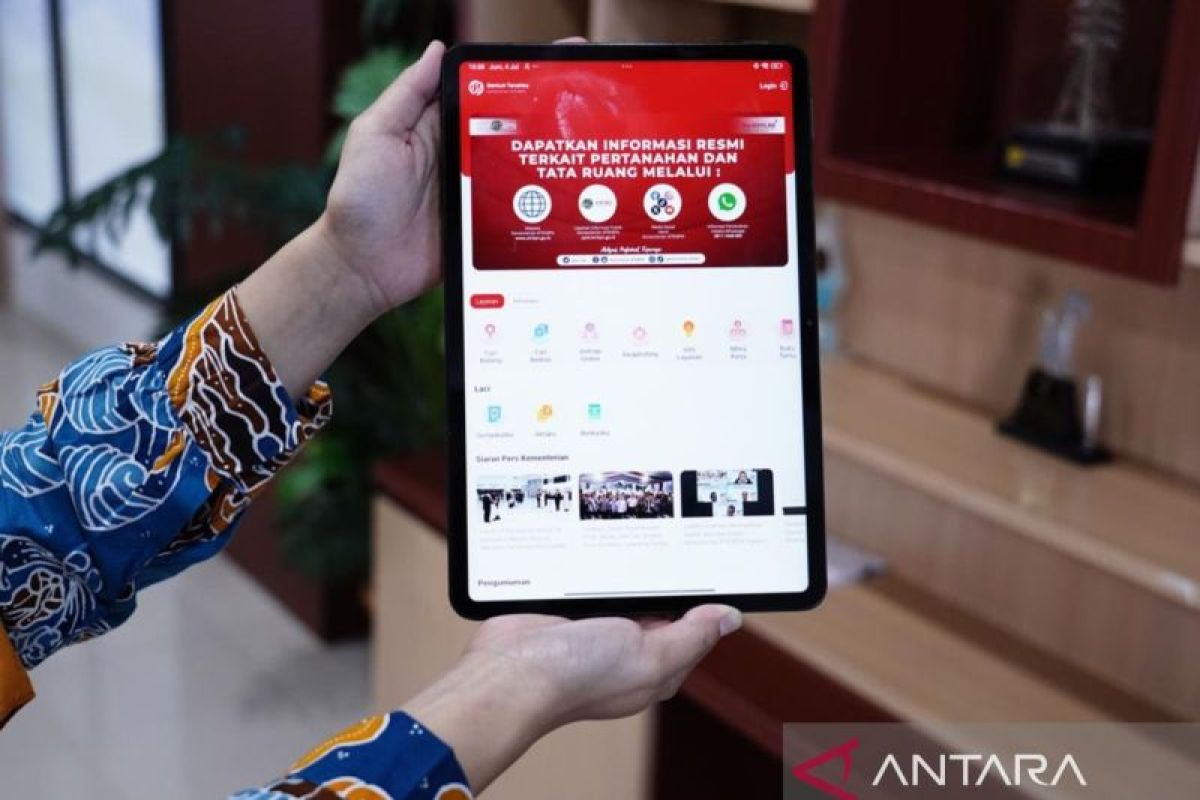 ATR/BPN dorong transparansi transaksi tanah melalui fitur berbagi akses sertifikat - ANTARA News Papua Tengah