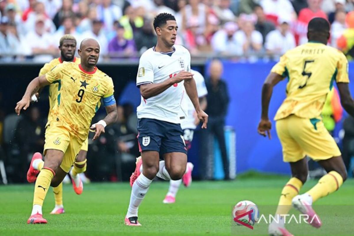 Bellingham bersyukur bisa mencatatkan penampilan ke-50 bersama Inggris