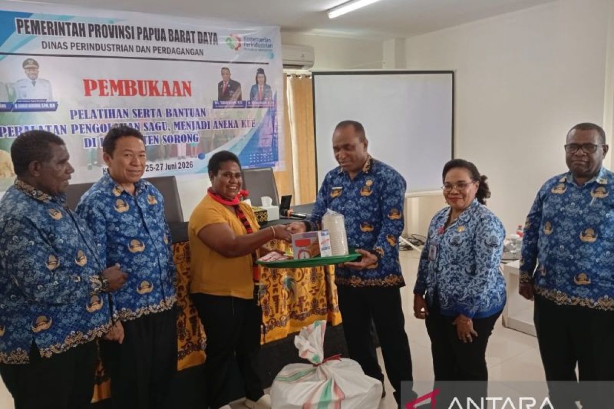 Pemprov PBD tingkatkan kapasitas UMKM olah sagu - ANTARA News Papua Tengah