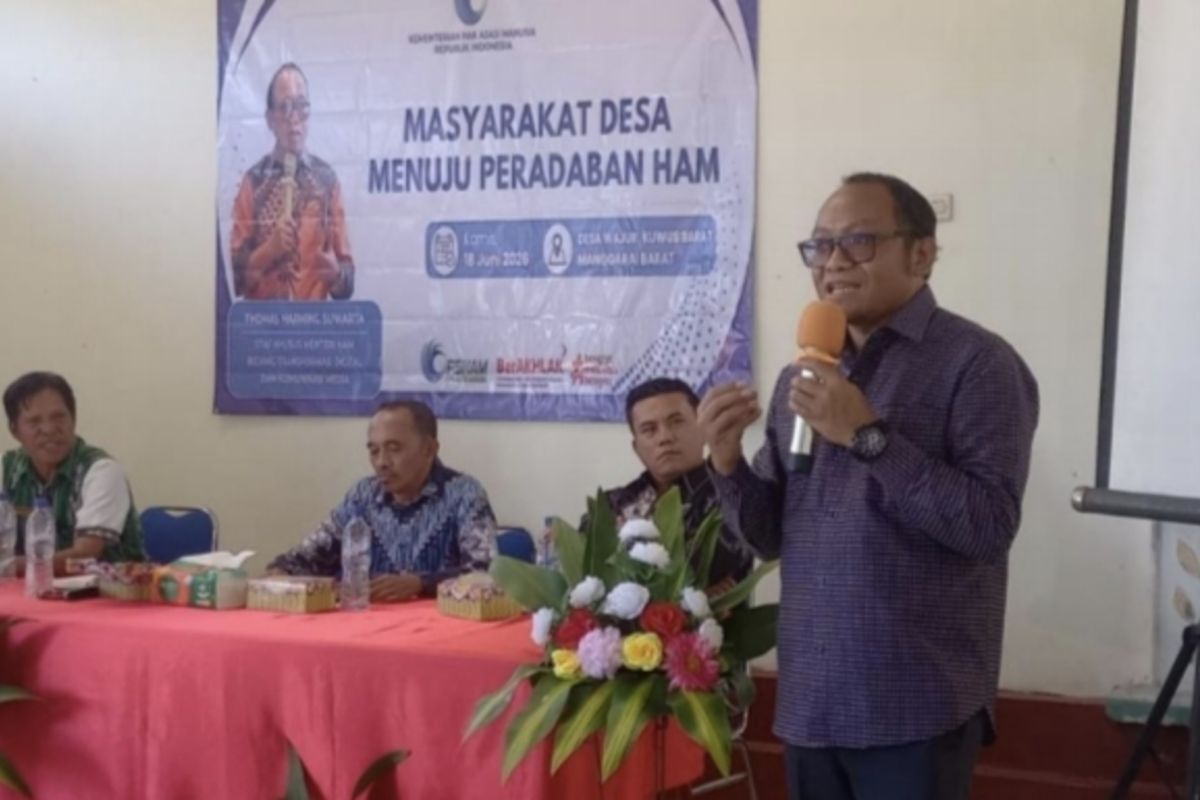 KemenHAM siapkan 200 penggerak HAM desa perkuat perlindungan warga