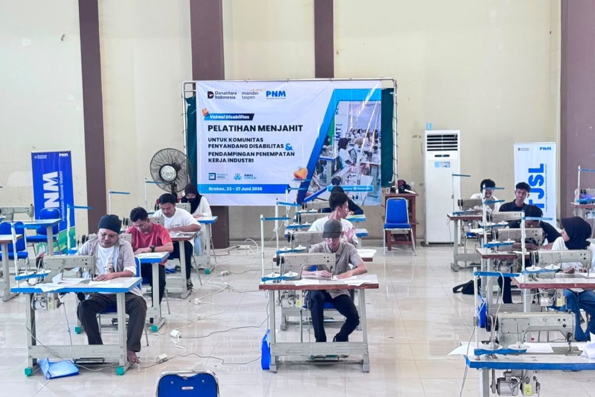 PNM bekali keterampilan siap kerja bagi penyandang disabilitas