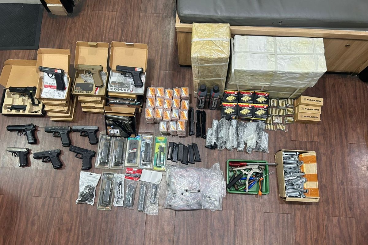 Polisi: Pelaku beli senjata air gun via daring untuk dijual kembali